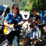 Titanic Britta und Claudia auf dem Sommerfest